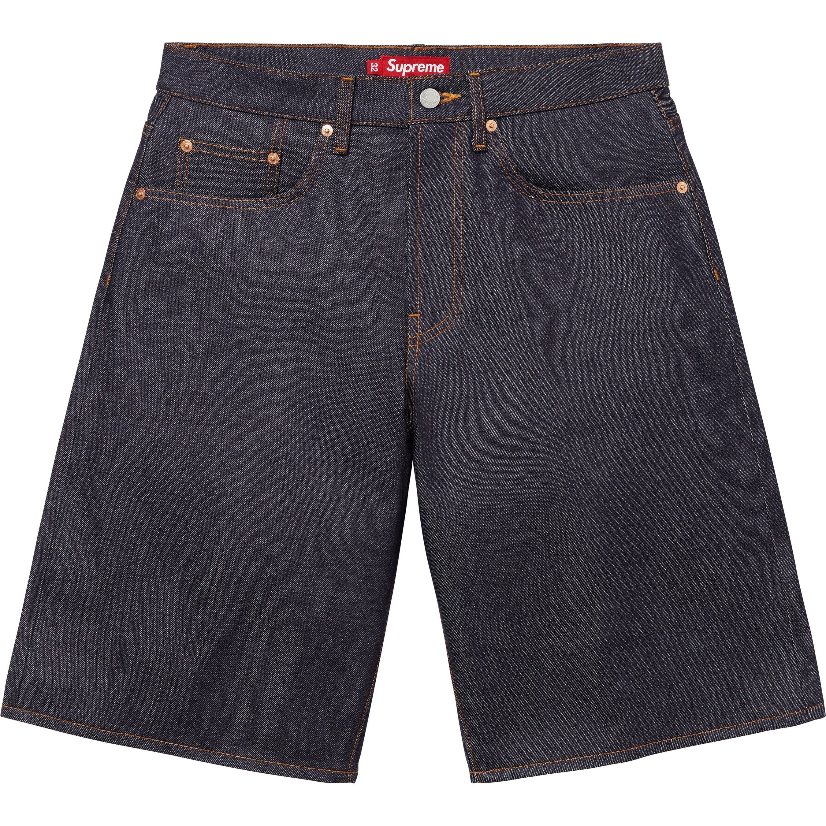 Rigid Baggy Selvedge Denim Short view 2